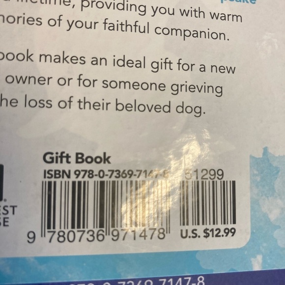 New Dog tales, memory keepsake journal for owners - Picture 7 of 7